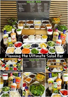 the ultimate salad bar is ready to be eaten