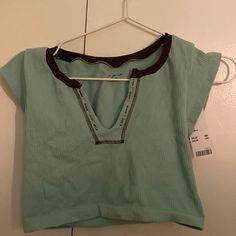 Urban Outfitters Out From Under Top, Literally Never Worn And Nwt, Perfect Condition, Selling For $10 Less Then You Can Get It Online Casual Green Top From Urban Outfitters, Urban Outfitters Green Top For Day Out, Green Casual T-shirt By Urban Outfitters, Urban Outfitters Green Cotton Tops, Casual V-neck Top By Urban Outfitters, Out From Under Top, Urban Outfitters Tops With Built-in Bra For Summer, Stretch Urban Outfitters T-shirt, Urban Outfitters Tops