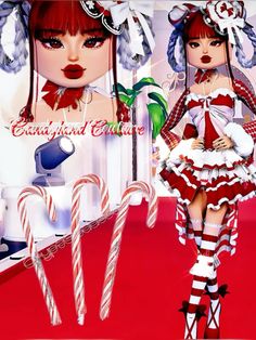 Candy Land Dress To Impress, Candy Land Couture Dress To Impress, Candyland Dress, Lana Lore, Dti Fits, Black And White Theme, Couture Dress, Play Dress