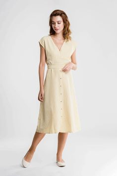 Pinstripe Midi Sundress - Nord Everyday Dress, Midi Sundress, Next Holiday, Everyday Dresses, No Matter How, Outerwear Women, Party Outfit, Sundress