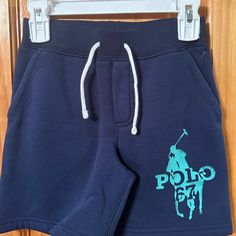 Polo Shorts Brand New No Tags 4/5t Casual Blue Bottoms For Playwear, Ralph Lauren Blue, Kids Bottoms, Polo Ralph, Polo Ralph Lauren, Color Blue, Ralph Lauren, Brand New, Tags