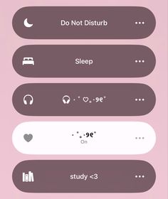 an image of some type of buttons on a pink background with the words don't disturb