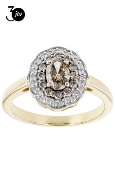 a yellow and white diamond ring with two rows of diamonds in the center, on top of