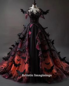 Gothic Umbrella, Ball Gowns Victorian, Drag Inspiration, Vampire Vibes, Slytherin Fashion, Gothic Outfit, Dark Halloween, Fantasy Rooms