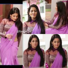 ❤❤ n love her saari off shoulder blouses .... Latest Blouse Styles, N Love, Aditi Rathore, Sari Design, Best Blouse Designs, New Blouse Designs, Indian Saree Blouse