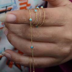 "This Station Choker Necklace is made with Genuine Turquoise Gemstone and 14K solid yellow gold * SKU: SGN00352 * Made to Order. * Gold Purity: 14K Solid Yellow Gold (stamped) * Custom Gold Color: Rose Gold, Yellow Gold, White Gold * Custom Gold Purity: 9K/14K/18K (Charges Apply) * Turquoise Weight: 0.40 ct. Product Measurements:- Chain Size: 16\"/ 17\"/ 18\" (Adjustable) ✦ Size can be customized as per your request, please mention the required size in buyer notes (Charges may apply). ✦ Shipping Turquoise 14k Gold Fine Jewelry, 14k Gold Turquoise Fine Jewelry, Fine Jewelry In 14k Gold With Turquoise, Dainty Turquoise Gold-plated Jewelry, Turquoise Sterling Silver Jewelry With Delicate Chain, Turquoise Round Gold-plated Jewelry, Turquoise Gold-plated Round Jewelry, Fine Jewelry Turquoise Gemstone, Turquoise Gemstone Fine Jewelry