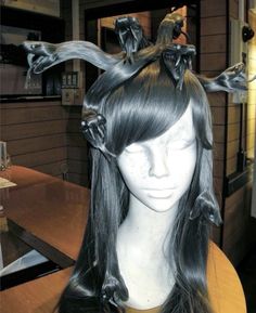 Medusa Hair, High Fashion Hair, Drag Wigs, Snake Hair, Fantasy Hair, 영감을 주는 캐릭터, Wig Styles, Hair Art