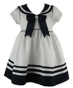 Bonnie Jean Dress 12 Month Girls Sailors Bloomers White Blue NWT  _gsrx_vers_827 (GS 7.0.13 (827))  _gsrx_vers_1634 (GS 9.6 (1634)) Summer Short Sleeve School Uniform Dress, Summer School Uniform Dress With Short Sleeves, Navy School Dress For Spring, Cute Navy School Dress, Navy Short Sleeve School Dress, Casual Navy Dress For School, Preppy Blue Dresses For School, Bonnie Jean, Jean Dress