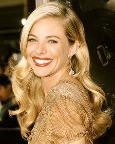 Blonde Updo, Side Part Hairstyles, Glamorous Hair, Sienna Miller, Wedding Hair Down, Holiday Hairstyles, Long Blonde