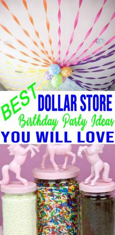 the best dollar store birthday party ideas you will love