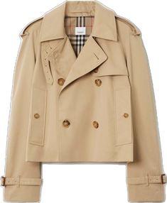 Cropped Trench Coat, Cotton Trench Coat, Burberry Trench, Trench Jacket, Yoko London, Ski Wear, Trench Coats, Check Pattern, Catsuit