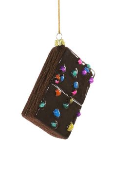 PRICES MAY VARY. Cosmic Brownie Ornament by Cody Foster LENGTH: 2.5"L WIDTH: 1.25"W HEIGHT: 4"H Cool Christmas Ornaments, Brownie Ornament, Biscuit Home, Cosmic Brownies, Cute Ornaments, Fall 2022, Holiday Decor Christmas