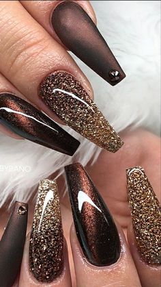 nail designs fall shirt November Nails, Fancy Nails Designs, Stylish Nails Designs, Pretty Nail Art Designs