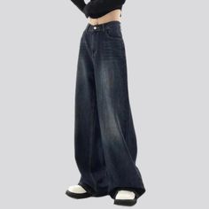 Make a statement with our 2023 Autumn Collection urban-style Women's High-Waist Jeans. The perfect balance between aged allure and modern fashion, these jeans have a dark-wash, loose fit type and a zipper and button closure that ensures you look impeccable and feel comfort all day lengthy. Distinctive Features: Vintage Look: Bring a bit of nostalgia to your wardrobe with these ageless jeans. Baggy Fit: Enjoy a relaxed, relaxed fit that never goes out of style. High-Waist: Showcase your figure wi Hooded Jean Jackets, White Jeans Men, Yellow Denim, Urban Fashion Women, High Fashion Outfits, Kids Bracelets, Autumn Collection, 2023 Autumn, Waist Jeans