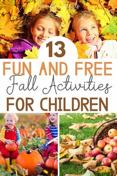 fall activities for children that are fun and free