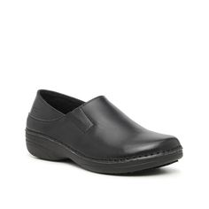 Spring Step-Manila Work Slip-On - Women's Get the most out of your work day with the Spring Step Manila work slip-on. The triple-density footbed and slip-resistant sole that combine for a secure fit. Workwear Slip-ons With Arch Support, Comfortable Workwear Slip-ons With Arch Support, Black Slip-ons With Rubber Sole For Work, Classic Slip-ons With Arch Support For Work, Synthetic Slip-ons With Ortholite Insole For Work, Cushioned Round Toe Slip-ons For Work, Fade-resistant Round Toe Slip-ons, Fade-resistant Slip-ons With Round Toe, Comfortable Slip-ons For Work