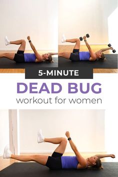 Dead Bug Exercise, Ab Muscles, Nourish Move Love, Workout For Women, Pelvic Floor Exercises, Ab Exercises, Abs Workout Routines, Strengthening Exercises, Benefits Of Exercise