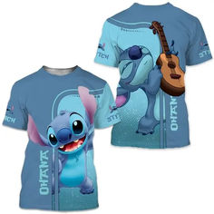 Cute Stitch Tshirt Stitch Tshirt, Cute Stitch, Movie Themes, Cartoon Outfits, Stitch Disney