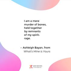 a quote from ashligh bayan about love