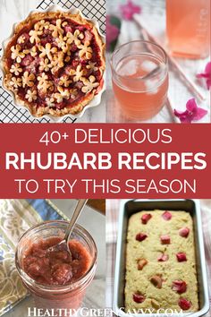 four delicious rhubarb recipes to try this season