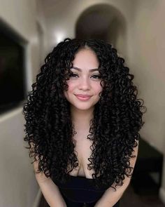 Curly Haircuts Women Long, Curly Framing Layers, Long Face Framing Curly Hair, 3b Curly Hair Long Layers, Naturally Curly Face Framing Layers, Curly Hair W Layers, Face Framing Long Layers Curly Hair, Curly Hair Haircuts Women, Curly Long Hair Layers