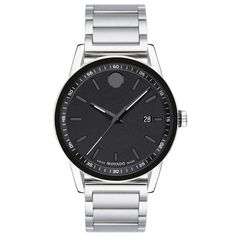 Supplier Model #: 607557Manufacturer Part Number: BLACK: 607557 Black Museum, Movado Bold, Movado Watch, Classic Watches, Black Hand, Museum Collection, Stainless Steel Band, Sport Watches, Stainless Steel Watch