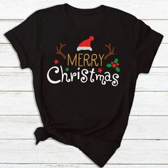 You may also like to see more Christmas decor! Click the link to buy now. Feblilac Modal cowboy country western Christmas shirt is so lovely for the holiday season! This Christmas graphic tee shirt is great for all as Christmas gifts for Christmas events with family! Adult Size Child size Christmas Events, Black B, Western Christmas, Country Western, Graphic Tee Shirts, Christmas Shirts, Black Shirt, Cowboy, T Shirts