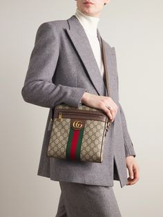 Gucci Bag Men, Gucci Bag Outfit, Ideal Male Body, Messenger Bag For Men, Saint Laurent Jeans, Gucci Collection, Gucci Shirts, Gucci Mens, Mens Crossbody Bag