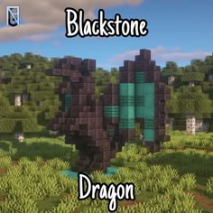 the black stone dragon in minecraft