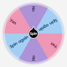 a spinning wheel with the words spin against each other in different colors and numbers on it