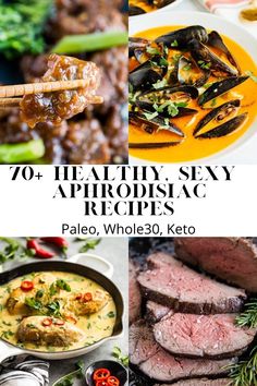 Healthy Dinner Date Night, Low Carb Date Night Dinner, Aphrodisiac Meals, Healthy Date Night Recipes, Date Night Appetizers At Home, Earthy Recipes, Aphrodisiac Dinner, Almond Crusted Salmon, Aphrodisiac Foods