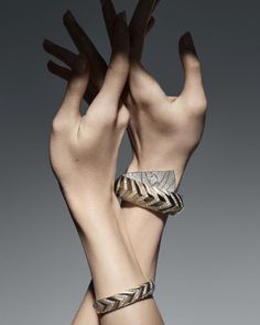 Louis Vuitton Presents, Architectural Jewelry, Vogue France, Light Shadow, Twisted Metal, Gold Chevron, Spring Sandals