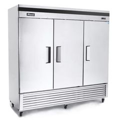 Migali C - 3FB - HC 3 Door Reach - In Freezer - TheChefStore.Com Recessed Door, Whole House Water Filter, Inside Interiors, Best Appliances, Increased Energy, Solid Doors, Steel Shelf, Wire Shelving, Types Of Doors