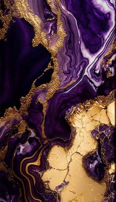 purple and gold marble iphone wallpaper