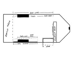 the floor plan for an apartment