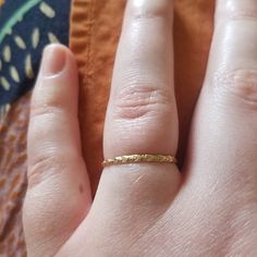 14k Gold Bohemian Ring Rustic Wedding Ring Heirloom Quality | Etsy Handmade Yellow Gold Stackable Rings With Open Ring Shape, Handmade Yellow Gold Stackable Open Rings, Handmade Yellow Gold Stackable Rings With Open Ring Design, Handmade Recycled Gold Promise Ring, Handmade Dainty Rings In Recycled Gold, Handmade Yellow Gold Stackable Rings For Promise, Handmade Yellow Gold Stackable Promise Rings, Handmade 14k Gold Stackable Rings For Wedding, Dainty Handmade Round Band Ring