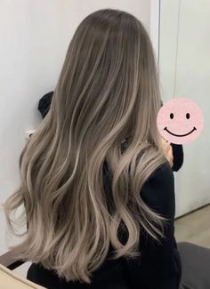 Asian Hair Balayage Ash, Blonde Asian Hair, Ash Blonde Hair Balayage, Ash Blonde Hair Colour, Girl Hair Colors