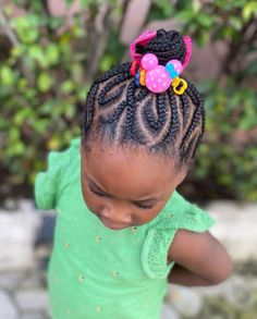 Hairstyles For Kids. Black Hair