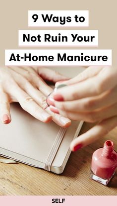 At-home manicures can save you time and money. But even if you’re a DIY pro, at-home manicures never seems to last as long as when the actual pros do it. Here are nine ways to keep your nails looking perfect when you DIY your manicure. Valentines Day Dinner Party, Nails Designs Christmas, Nails Art Simple, Nails New Years, New Years Nail, Diy Gel Manicure, Art For Short Nails, Nail Art For Short Nails