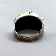 This ring was inspired by brutalist architecture. Oxidized and then sanded to reveal the golden bronze color, while leaving the oxidation in some areas to create contrast. Crafted with meticulous attention to detail. Cast in solid bronze. Size 16 Rings Men, Mens Rings Fashion, Mens Rings, Brutalist Architecture, Rings Fashion, Architectural Inspiration, Men's Rings, Bronze Color, The Golden