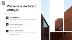 a brochure for a building that has been designed to look like it is made out of wood