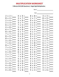 the addition worksheet is filled with numbers to help students learn how to use them