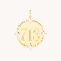 Angel Hair Diamond Gold Medallion Luxury Medallion Jewelry For Anniversary, Elegant Nameplate Jewelry With Charms, Catbird Jewelry, Angel Hair, Gold Medallion, Diamond Gold, The Angel, Gold Diamond, Pick Up