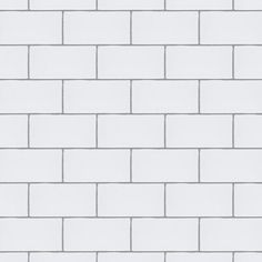 a white brick wall with no mortars or mortars on the top and bottom