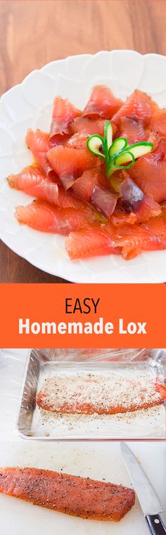 this is an easy homemade lox recipe