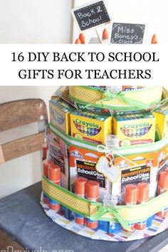 A collection of 16 best DIY gifts for teachers, featuring creative teachers gifts, homemade teacher gifts, and thank you gift baskets. Includes ideas for teacher gift baskets, diy teacher Christmas gifts, and small teacher appreciation gifts diy. Perfect for Teacher Appreciation Week and teacher appreciation gifts from students diy. School Themed Crafts, Diy Back To School Crafts, Back To School Teacher Gifts, Homemade Teacher Gifts, Teacher Gift Baskets, Teacher Survival, Teacher Gift Ideas, Diy Back To School, School Chalkboard