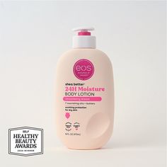 Strawberry Dream Body Lotion Strawberry Lotion, Eos Lotion, Body Butters Recipe, Hygiene Care, Strawberry Pink, Body Butters, Body Lotions, Pink Sugar, Healthy Beauty