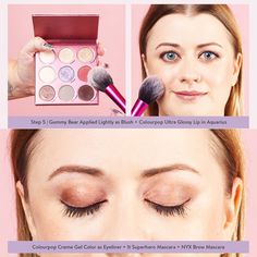 #beautytutorial #beauty #tutorial #makeup #ideas #inspiration Nyx Brow Mascara, Brow Mascara, Winky Lux, Glossy Lips, Gel Color, Popsugar, Beauty Inspiration