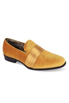 The Gold Velvet Slip On Shoes combine a rich gold velvet exterior with a sleek and classic design. The soft, plush velvet adds a touch of luxury to your footwear while ensuring maximum comfort throughout the day. With their easy slip-on design, these shoes are perfect for any formal occasion. Slip On Shoe, Gold Velvet, On Shoes, Formal Occasion, Soft Plush, Slip On Shoes, Classic Design, The Day, Slip On