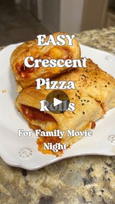 an easy crescent pizza recipe for family movie night